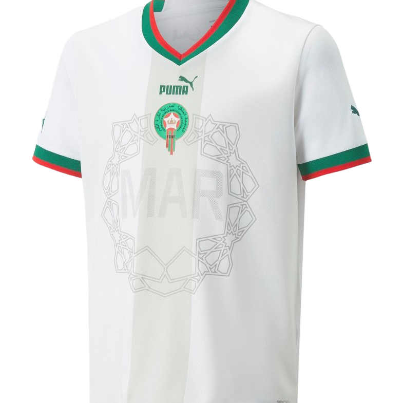 MAILLOT MAROC EXTERIEUR 2022/2023